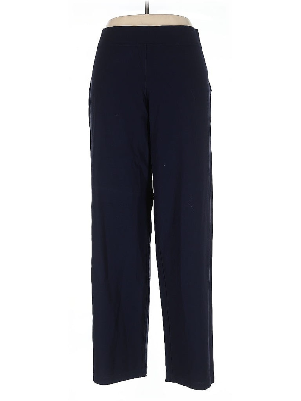 Eileen Fisher Dark Navy Wide-Leg Trousers